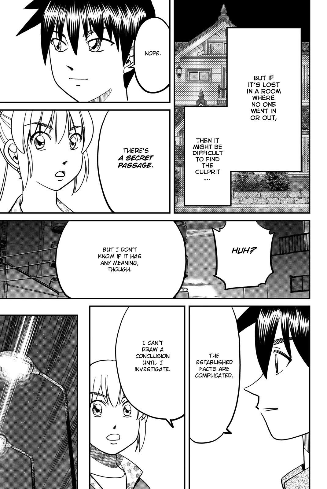 Q.E.D. iff - Shoumei Shuuryou Chapter 44 page 33 - Chapter 44: Other People's Way Of Life