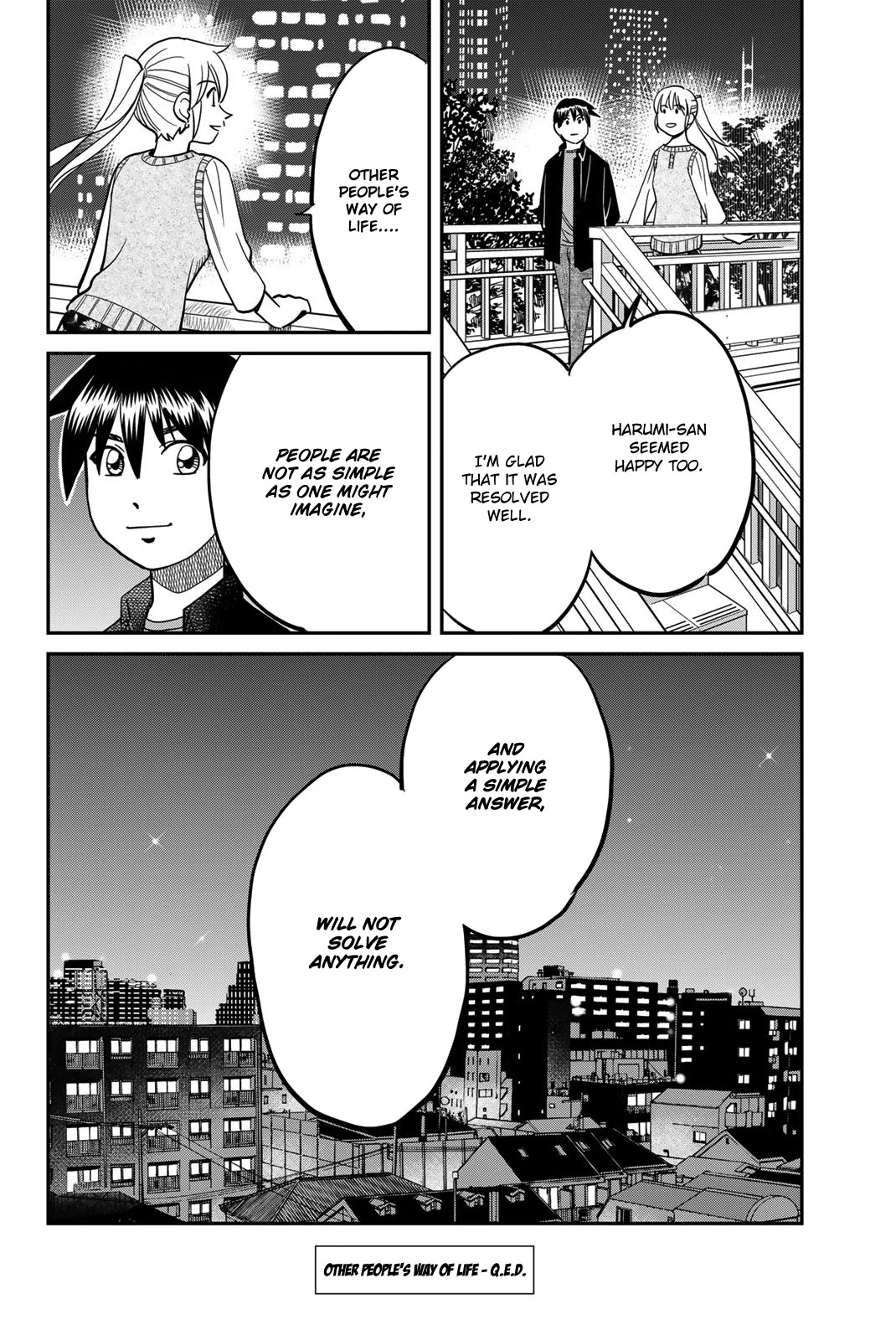 Q.E.D. iff - Shoumei Shuuryou Chapter 44 page 94 - Chapter 44: Other People's Way Of Life