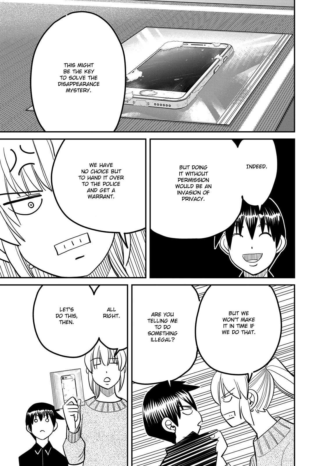 Q.E.D. iff - Shoumei Shuuryou Chapter 45 page 61 - Chapter 45: Assimilation