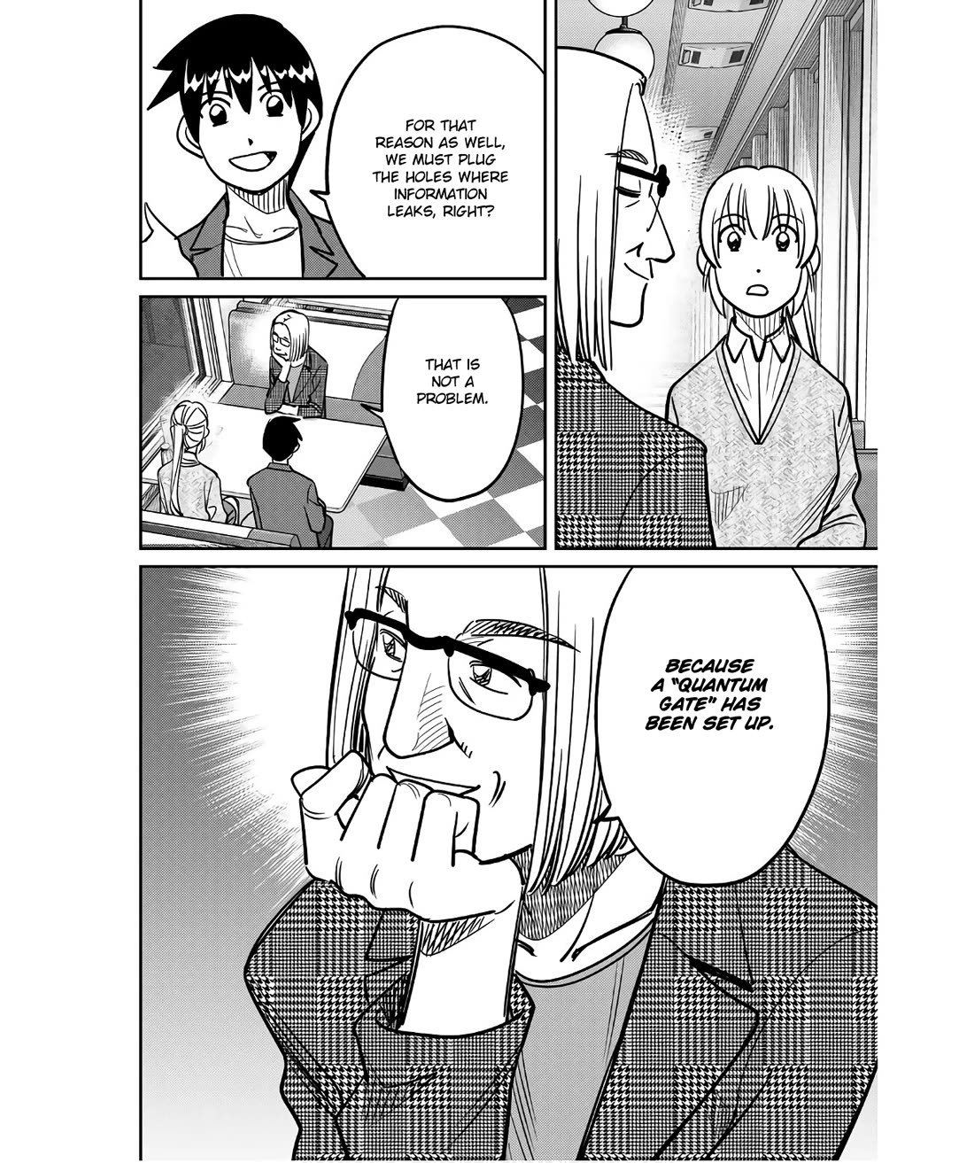 Q.E.D. iff - Shoumei Shuuryou Chapter 49 page 40 - Chapter 49: The Fourth Gate