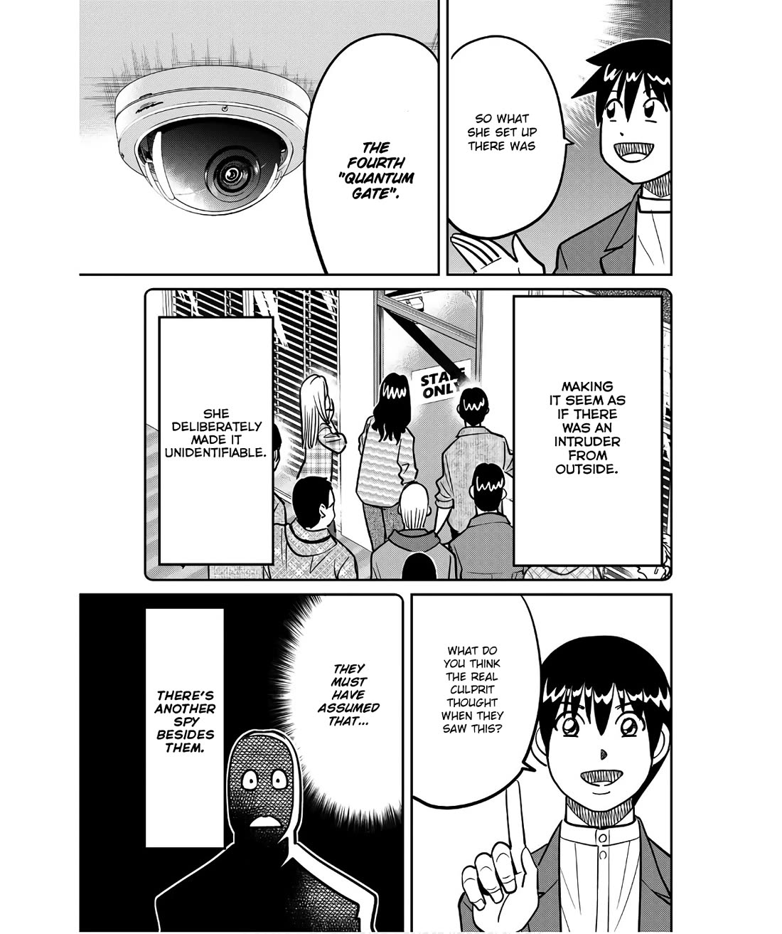 Q.E.D. iff - Shoumei Shuuryou Chapter 49 page 87 - Chapter 49: The Fourth Gate