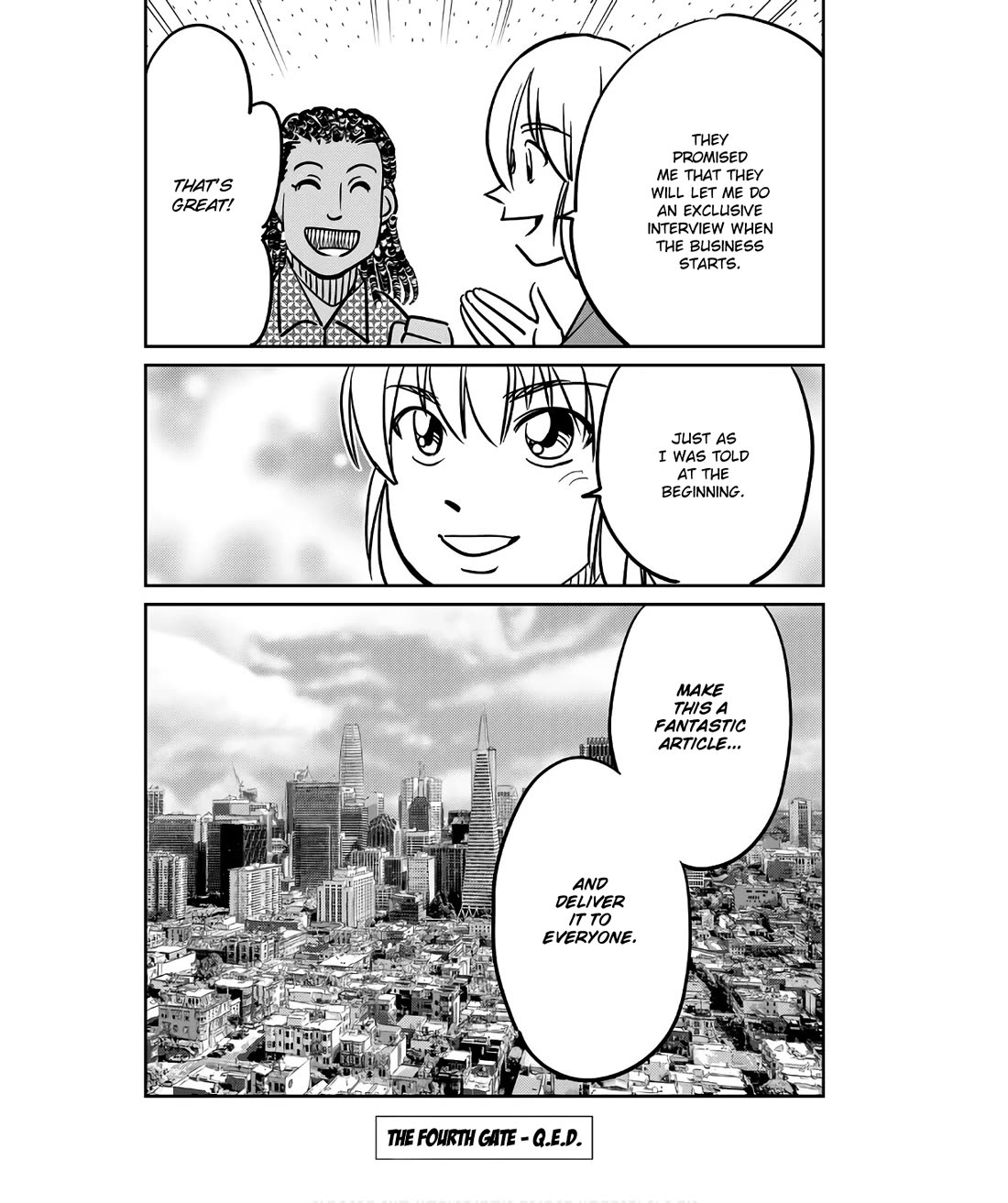 Q.E.D. iff - Shoumei Shuuryou Chapter 49 page 98 - Chapter 49: The Fourth Gate