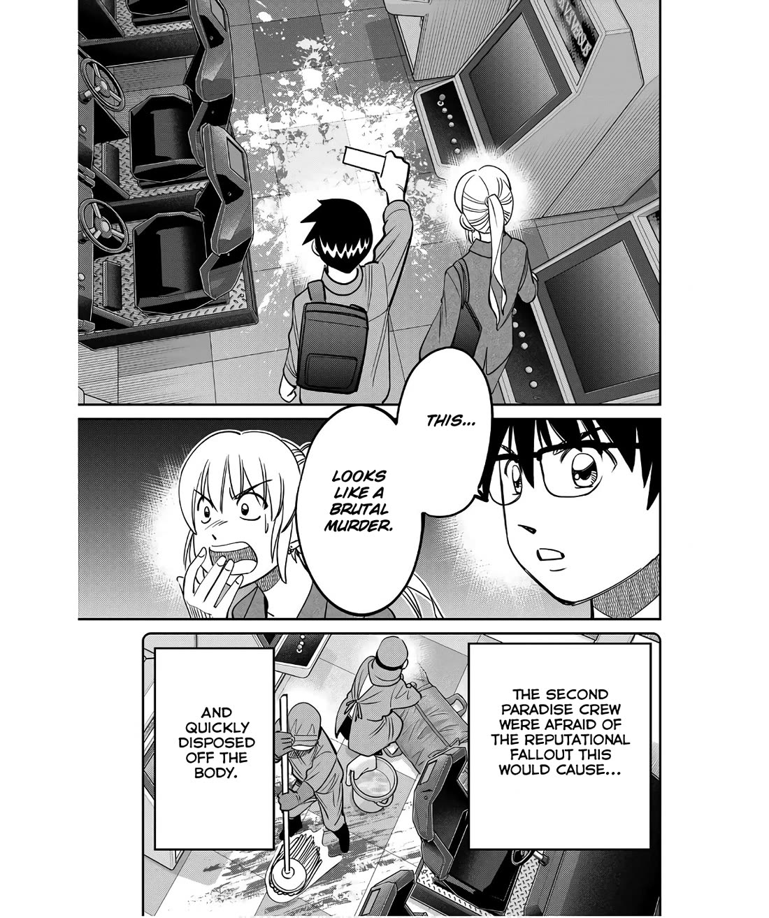 Q.E.D. iff - Shoumei Shuuryou Chapter 50 page 35 - Chapter 50: A Simple Answer