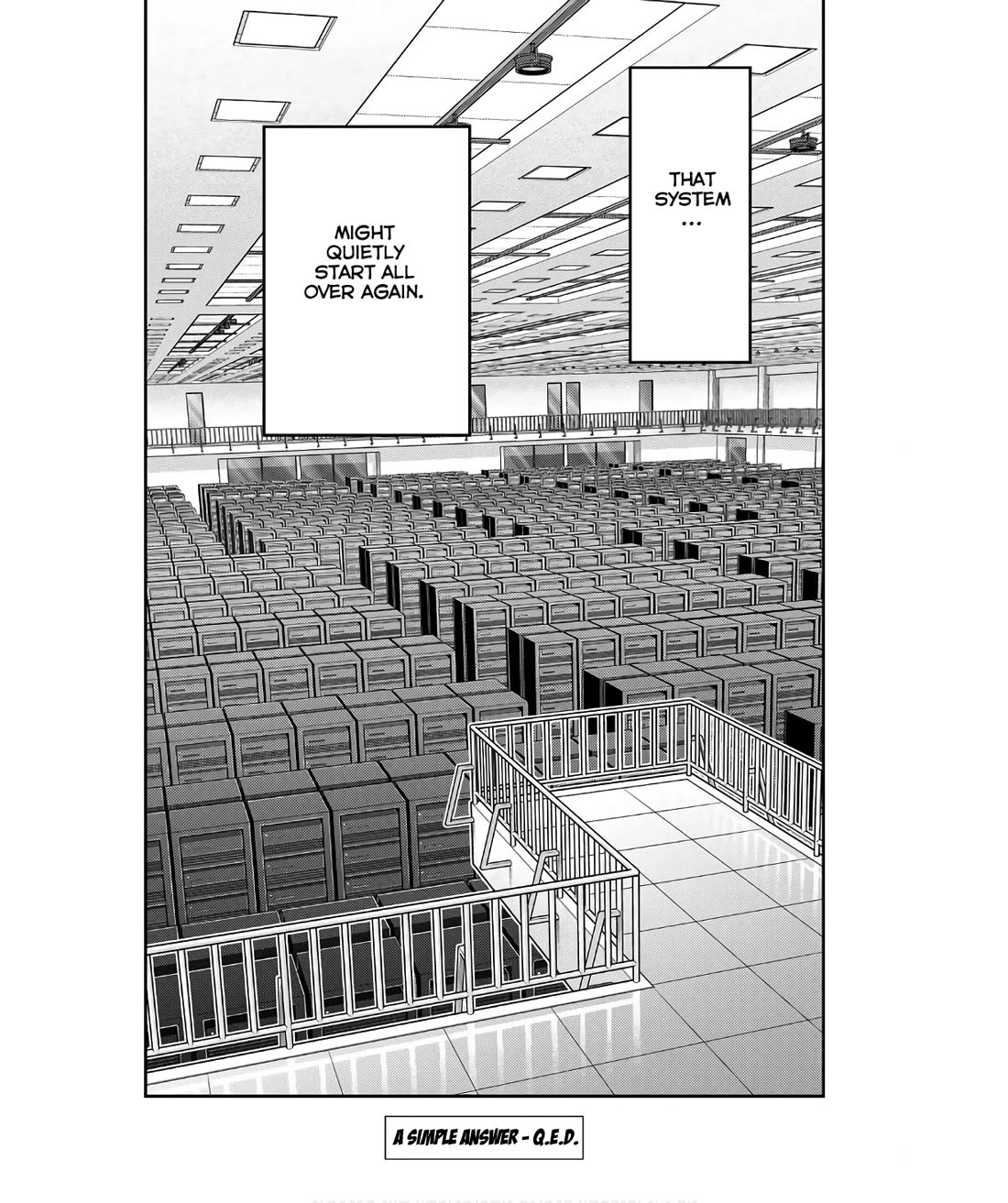 Q.E.D. iff - Shoumei Shuuryou Chapter 50 page 96 - Chapter 50: A Simple Answer