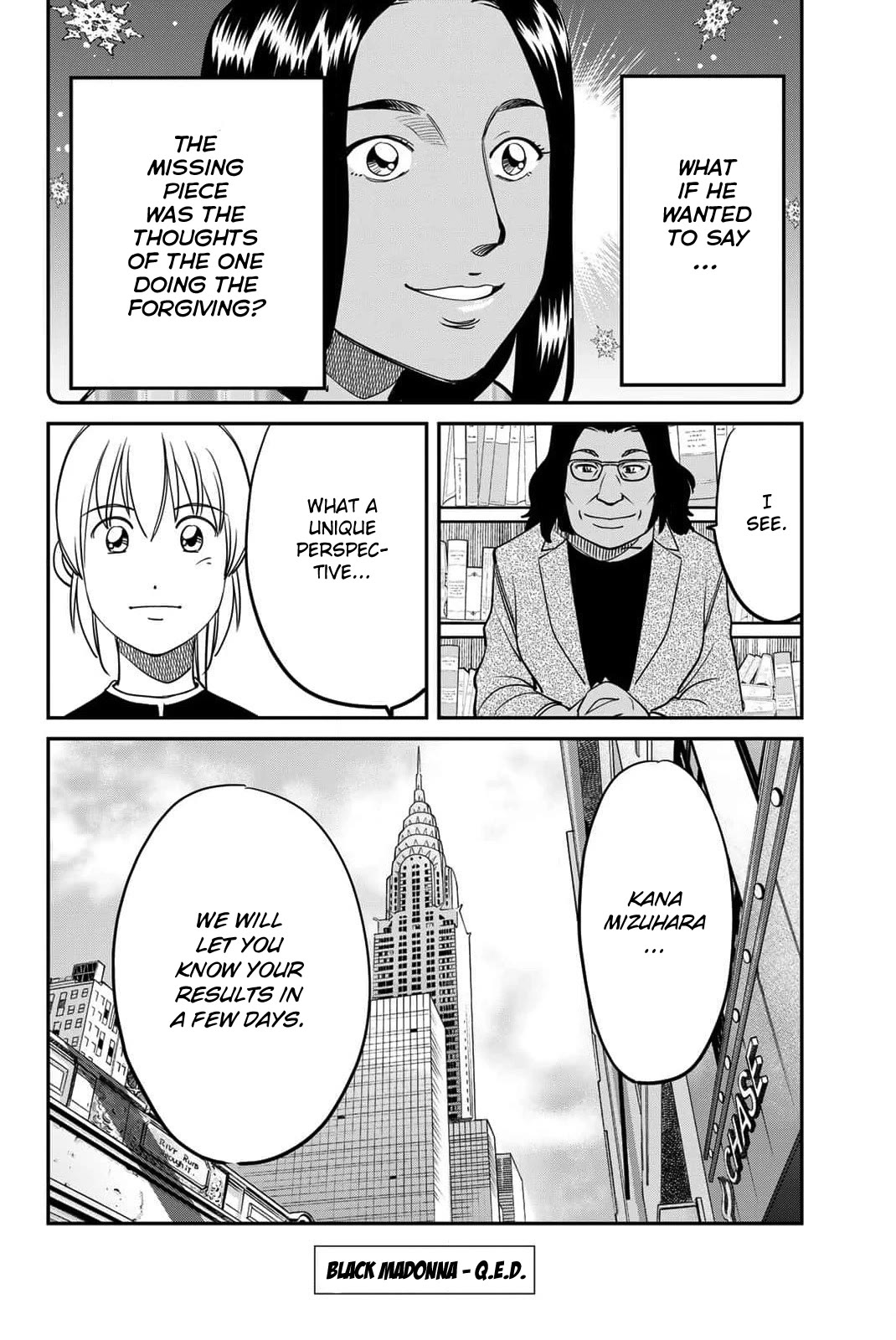 Q.E.D. iff - Shoumei Shuuryou Chapter 51 page 98 - Chapter 51: Black Madonna