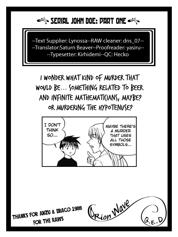 Q.E.D. - Shoumei Shuuryou Chapter 13.1 page 45 - Chapter 13.1: Serial John Doe (Part 1)
