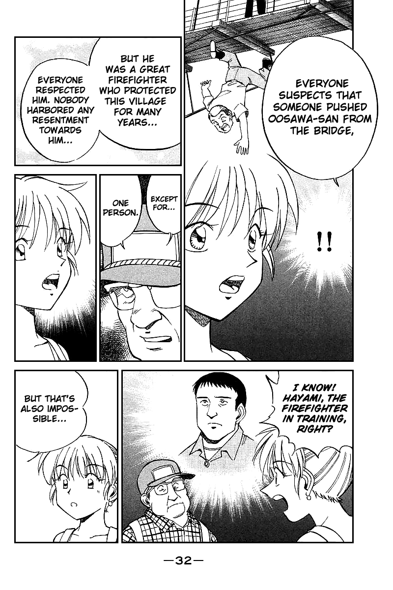 Q.E.D. - Shoumei Shuuryou Chapter 15.1 page 32 - Chapter 15.1: Falling Down (Part 1)