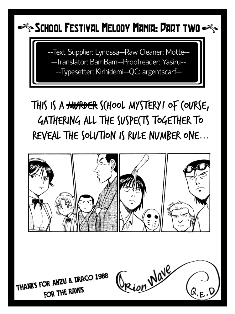Q.E.D. - Shoumei Shuuryou Chapter 16.2 page 33 - Chapter 16.2: School Festival Melody Mania (Part 2)