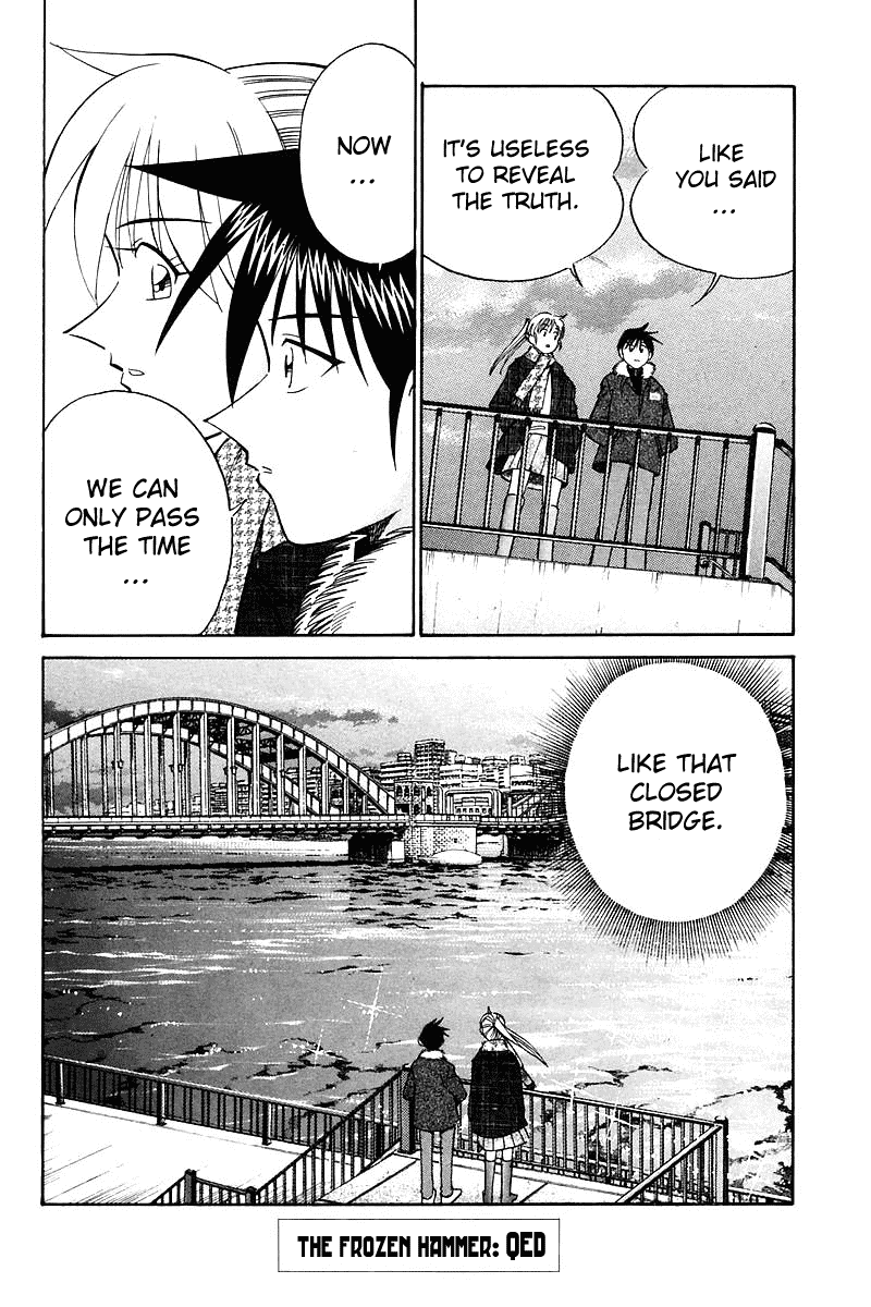 Q.E.D. - Shoumei Shuuryou Chapter 18.3 page 42 - Chapter 18.3: The Frozen Hammer (Part 3)