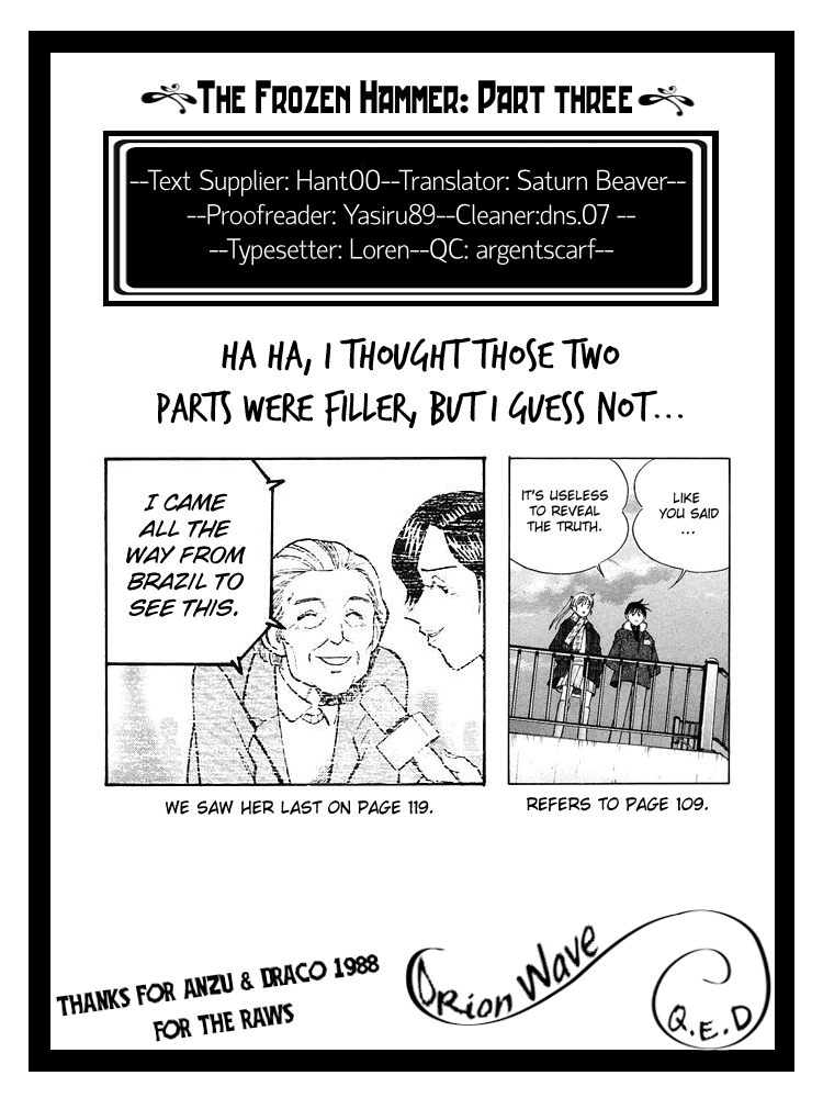 Q.E.D. - Shoumei Shuuryou Chapter 18.3 page 43 - Chapter 18.3: The Frozen Hammer (Part 3)