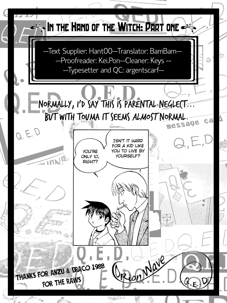 Q.E.D. - Shoumei Shuuryou Chapter 19.1 page 52 - Chapter 19.1: In the Hand of the Witch (Part 1)