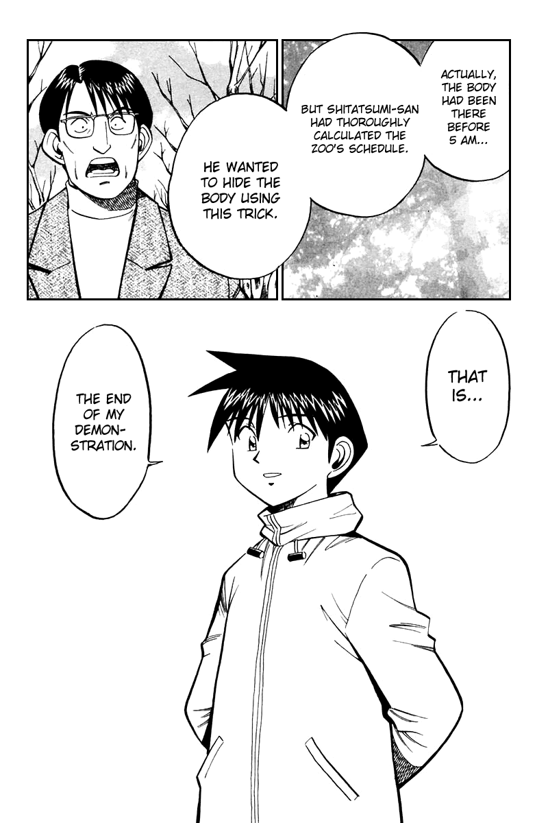 Q.E.D. - Shoumei Shuuryou Chapter 21.3 page 31 - Chapter 21.3: Winter Zoo (Part 3)