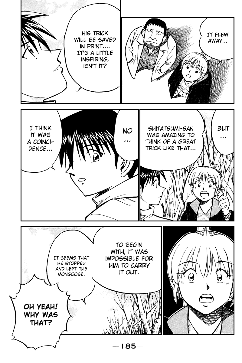 Q.E.D. - Shoumei Shuuryou Chapter 21.3 page 34 - Chapter 21.3: Winter Zoo (Part 3)