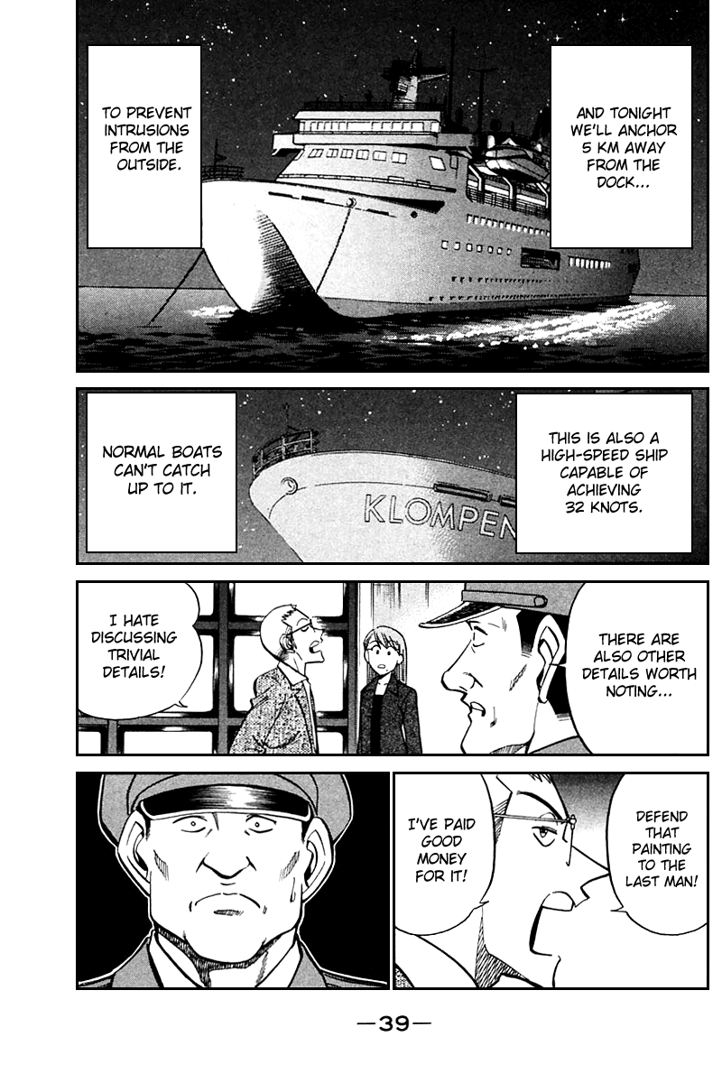 Q.E.D. - Shoumei Shuuryou Chapter 24 page 38 - Chapter 24: Calamity Man