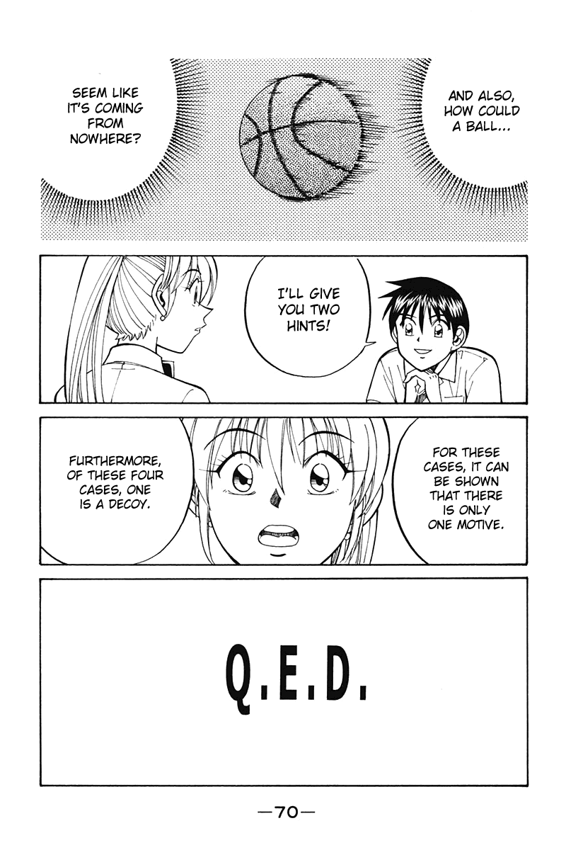 Q.E.D. - Shoumei Shuuryou Chapter 26 page 69 - Chapter 26: Summer Vacation Case