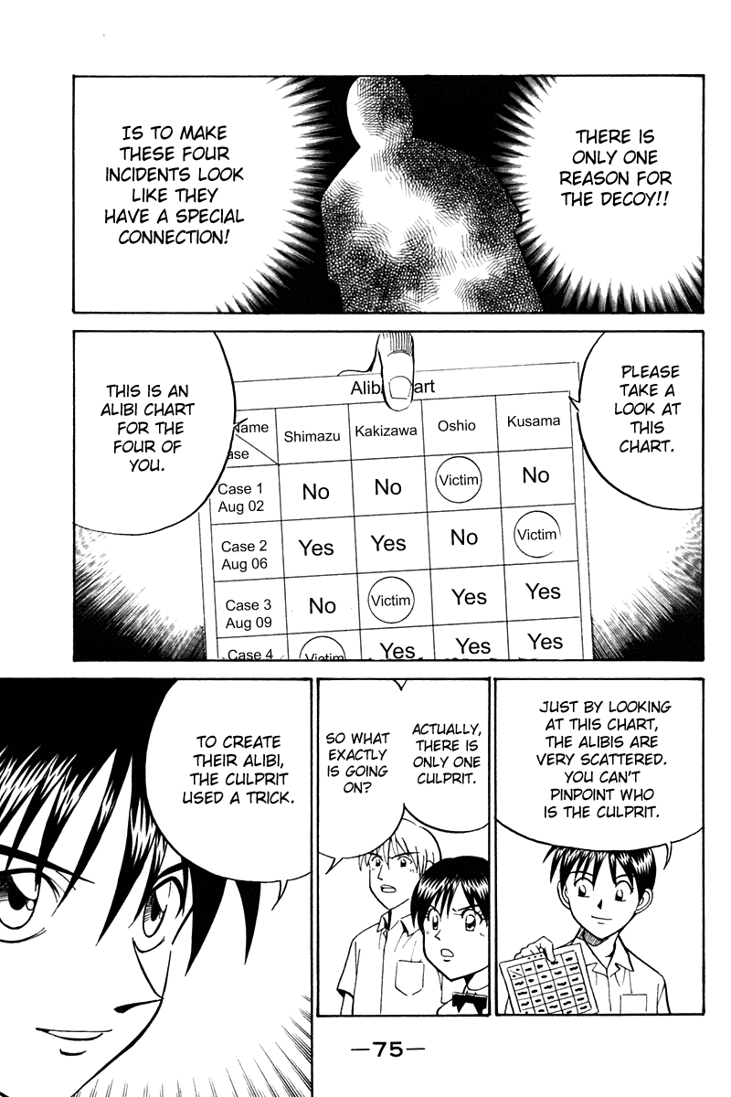 Q.E.D. - Shoumei Shuuryou Chapter 26 page 74 - Chapter 26: Summer Vacation Case