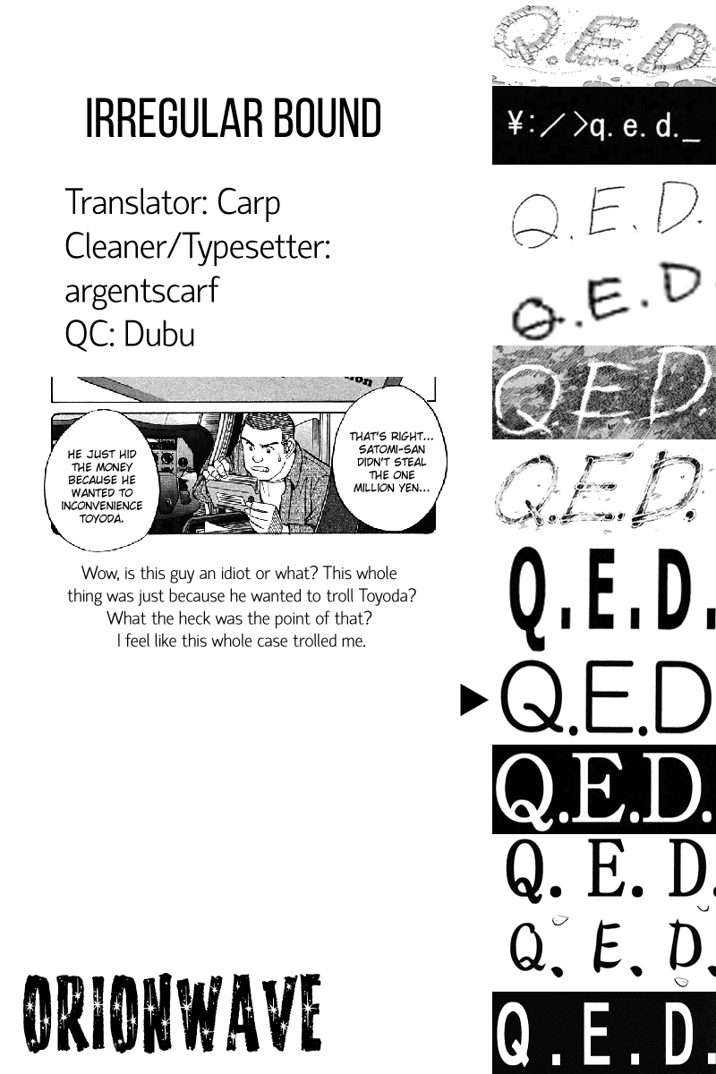 Q.E.D. - Shoumei Shuuryou Chapter 27 page 94 - Chapter 27: Irregular Bound