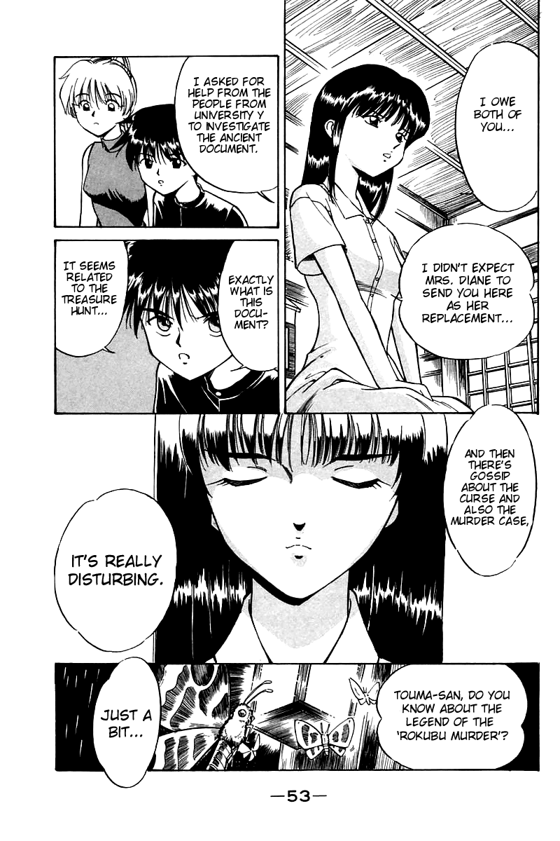 Q.E.D. - Shoumei Shuuryou Chapter 3.1 page 54 - Chapter 3.1: Rokubu's Treasure (Part 1)