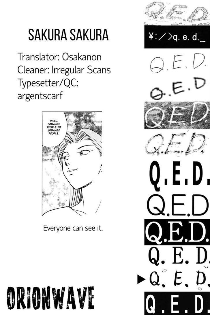 Q.E.D. - Shoumei Shuuryou Chapter 30 page 96 - Chapter 30: Sakura Sakura