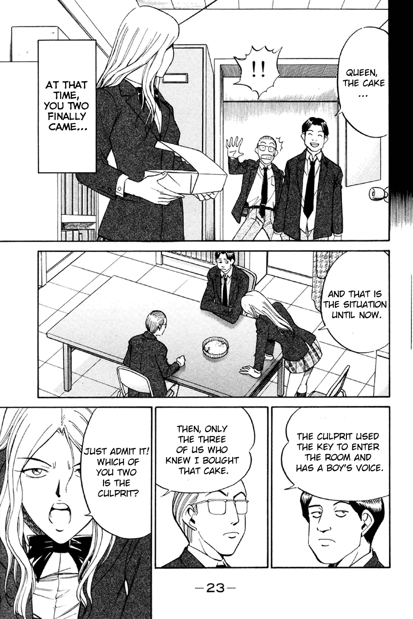 Q.E.D. - Shoumei Shuuryou Chapter 34 page 22 - Chapter 34: Arrival Of The Famous Detective(s)!