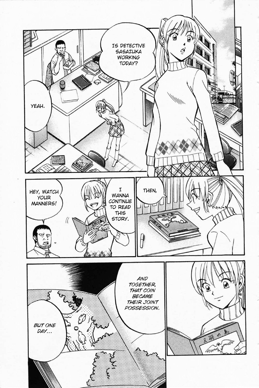 Q.E.D. - Shoumei Shuuryou Chapter 35 page 48 - Chapter 35: Three Birds