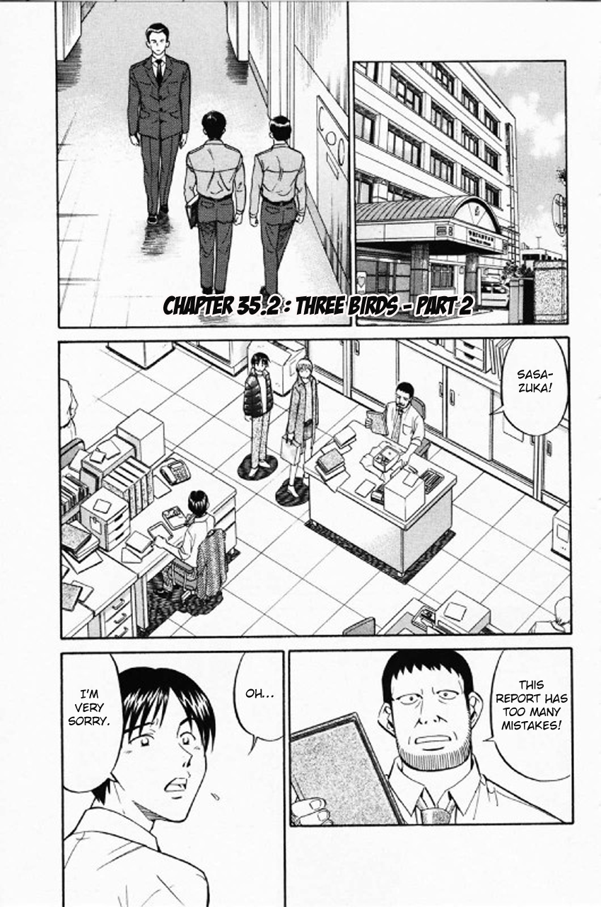 Q.E.D. - Shoumei Shuuryou Chapter 35 page 52 - Chapter 35: Three Birds