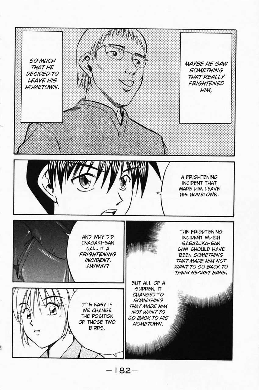 Q.E.D. - Shoumei Shuuryou Chapter 35 page 84 - Chapter 35: Three Birds