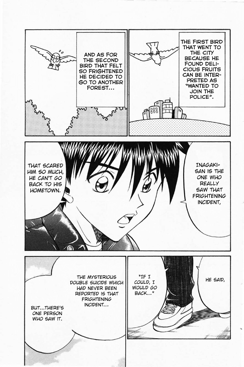 Q.E.D. - Shoumei Shuuryou Chapter 35 page 85 - Chapter 35: Three Birds