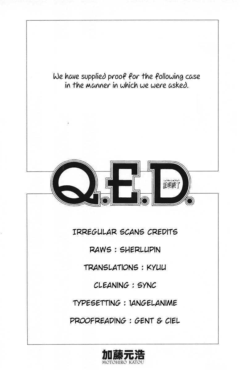 Q.E.D. - Shoumei Shuuryou Chapter 39 page 2 - Chapter 39: Enari The Busybody