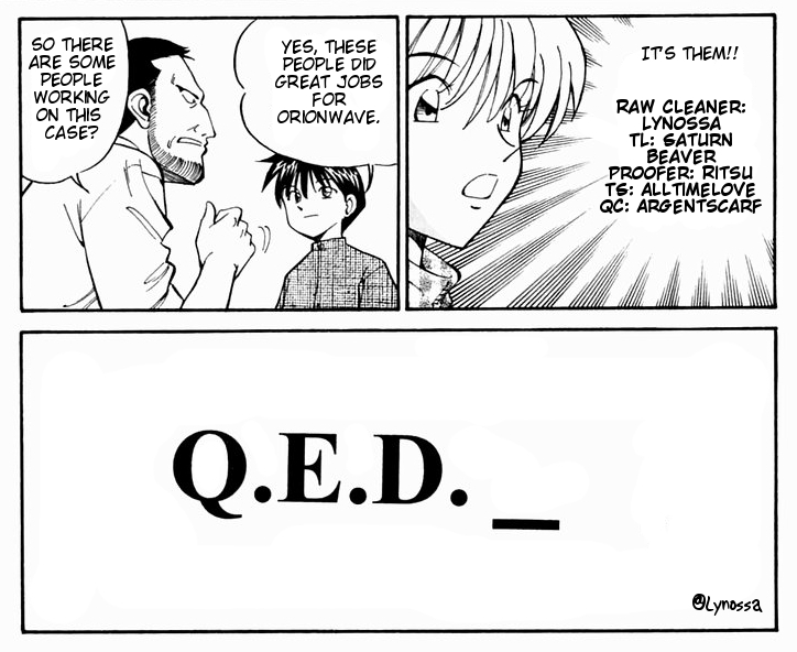 Q.E.D. - Shoumei Shuuryou Chapter 4.1 page 1 - Chapter 4.1: Lost Royale (Part 1)