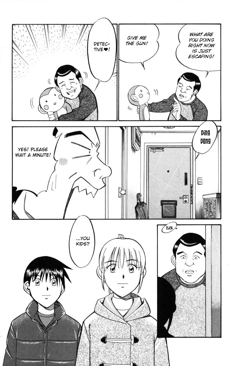 Q.E.D. - Shoumei Shuuryou Chapter 41.2 page 31 - Chapter 41.2: The Beautiful Actress Being Watched, The Fear Of The Stalker, The Gunshot Reverberating Off The Cliff Face, What Touma And Kana Saw (Part 2)