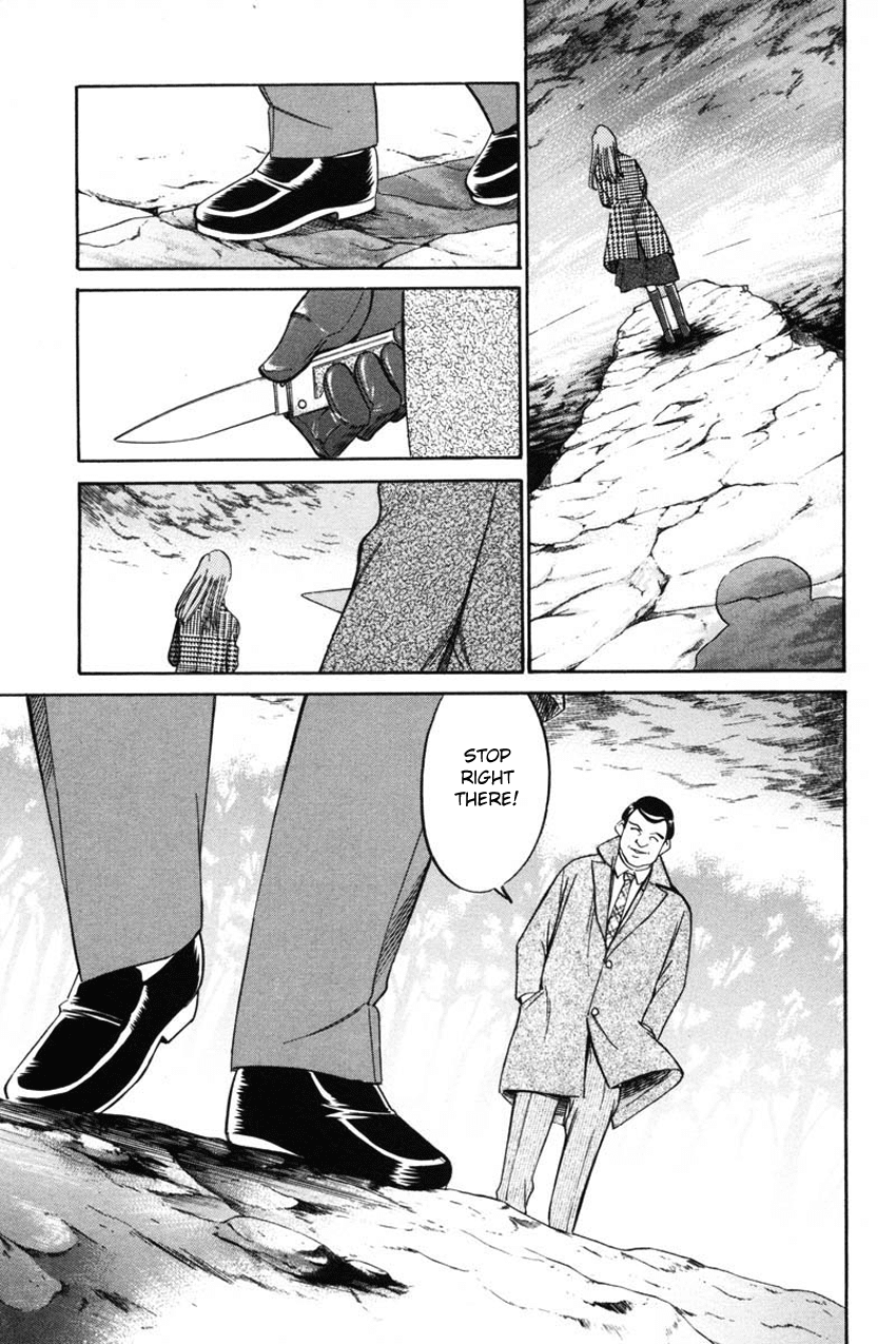 Q.E.D. - Shoumei Shuuryou Chapter 41.2 page 36 - Chapter 41.2: The Beautiful Actress Being Watched, The Fear Of The Stalker, The Gunshot Reverberating Off The Cliff Face, What Touma And Kana Saw (Part 2)