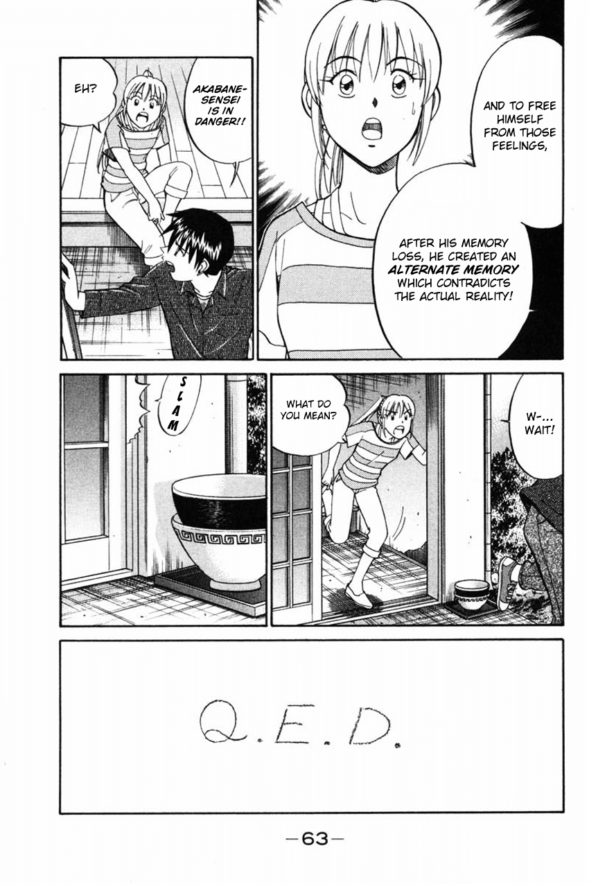 Q.E.D. - Shoumei Shuuryou Chapter 42.2 page 10 - Chapter 42.2: Spring In The Small River (Part 2)