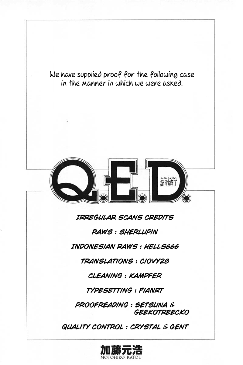 Q.E.D. - Shoumei Shuuryou Chapter 46.1 page 2 - Chapter 46.1: Christmas Eve Eve (Part 1)