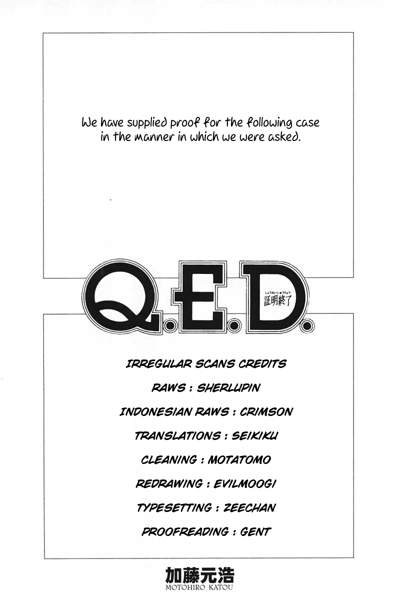 Q.E.D. - Shoumei Shuuryou Chapter 52.2 page 2 - Chapter 52.2: Mirror Image (Part 2)