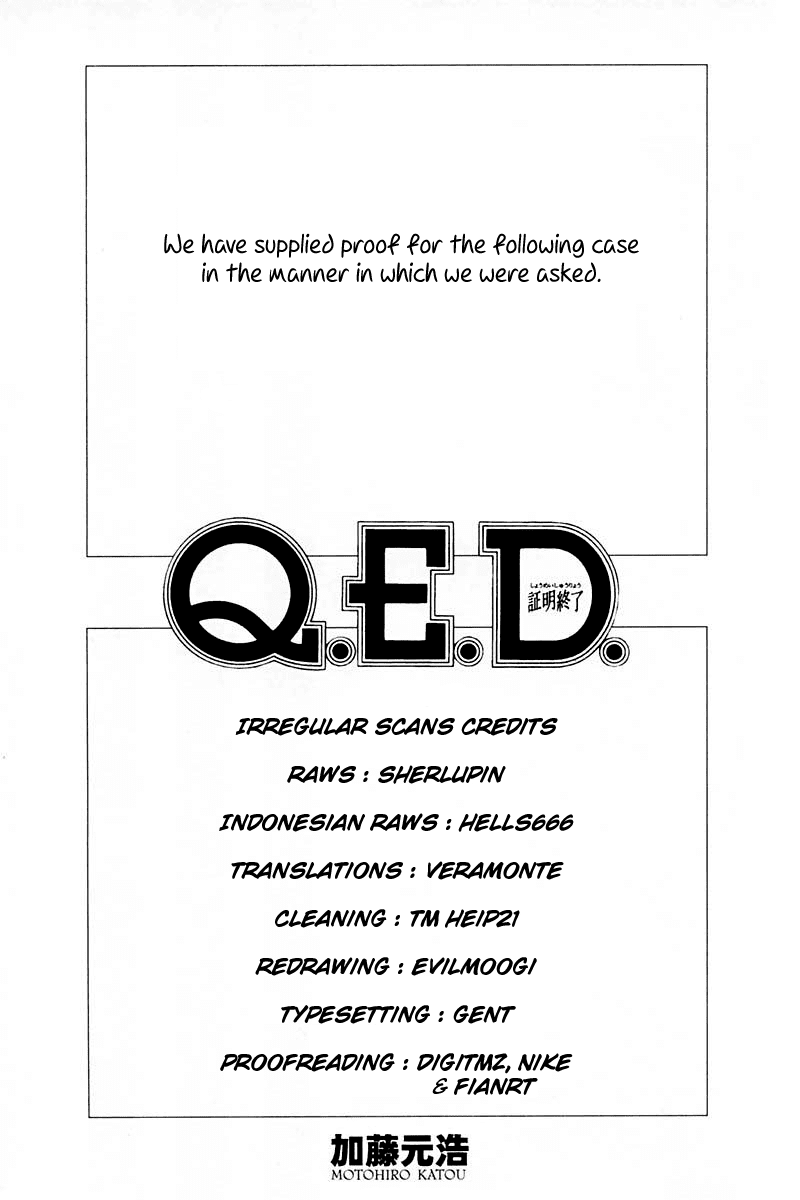 Q.E.D. - Shoumei Shuuryou Chapter 54.2 page 2 - Chapter 54.2: Pharaoh's Necklace (Part 2)