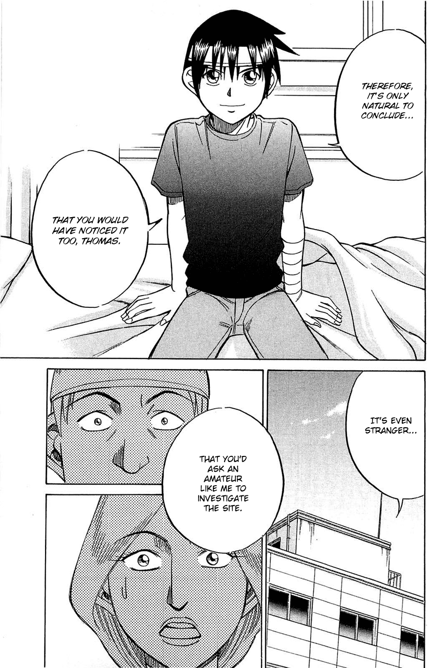 Q.E.D. - Shoumei Shuuryou Chapter 54.2 page 22 - Chapter 54.2: Pharaoh's Necklace (Part 2)