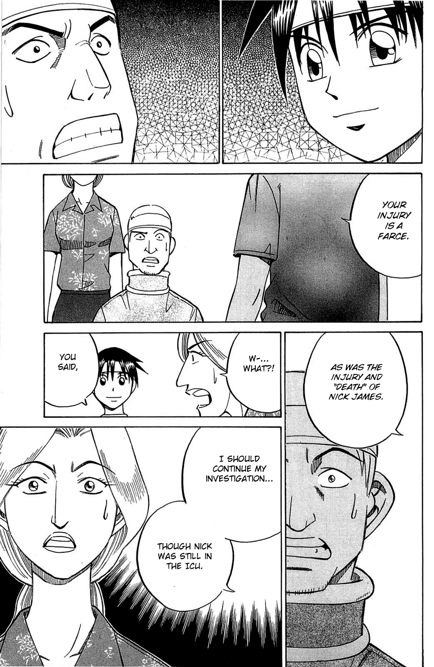 Q.E.D. - Shoumei Shuuryou Chapter 54.2 page 28 - Chapter 54.2: Pharaoh's Necklace (Part 2)