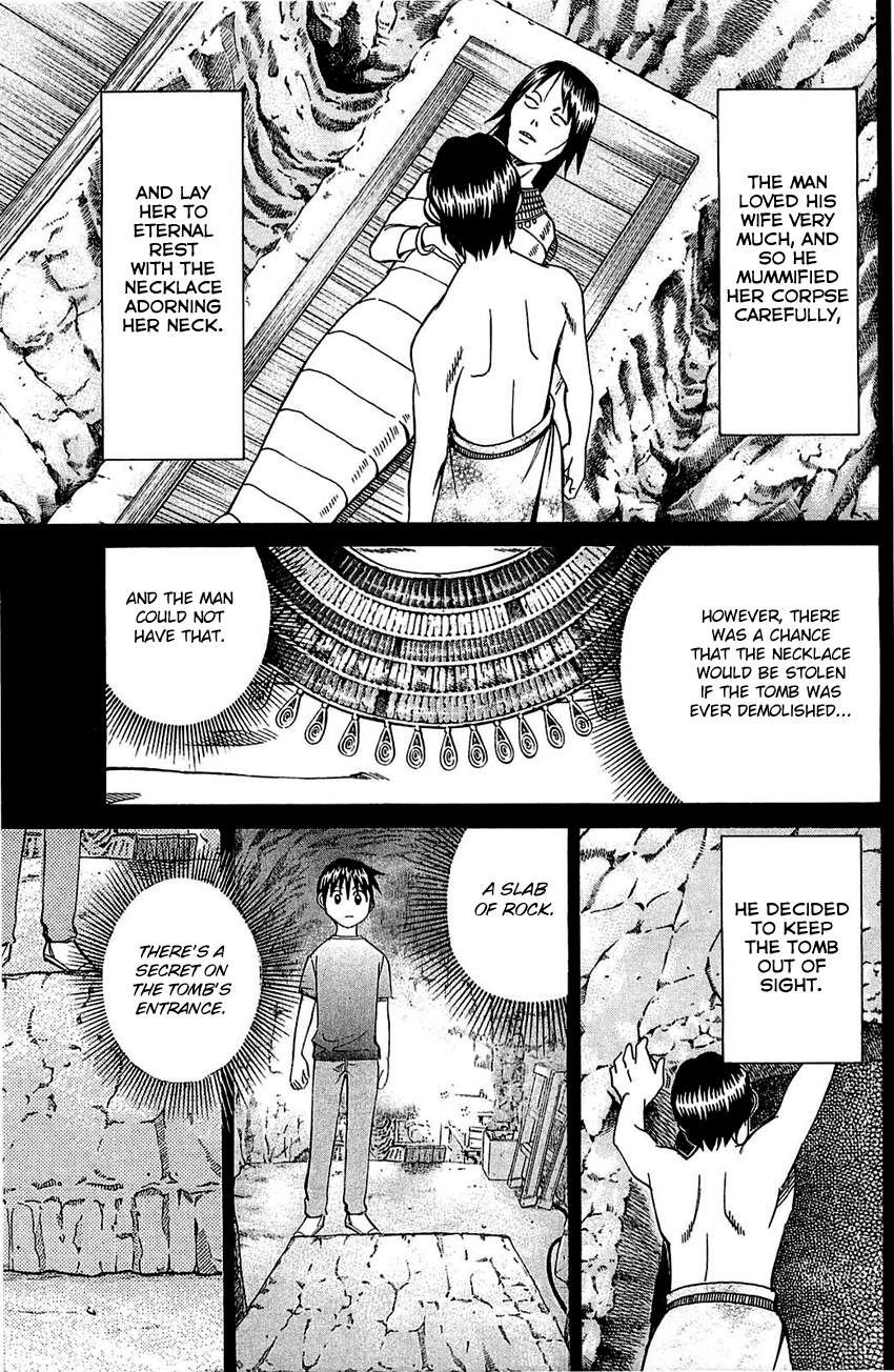 Q.E.D. - Shoumei Shuuryou Chapter 54.2 page 44 - Chapter 54.2: Pharaoh's Necklace (Part 2)
