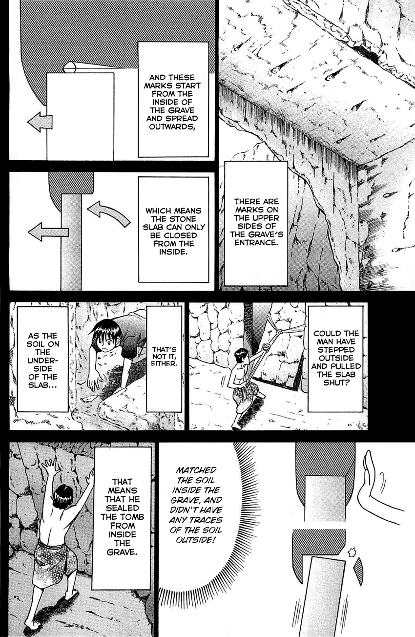 Q.E.D. - Shoumei Shuuryou Chapter 54.2 page 45 - Chapter 54.2: Pharaoh's Necklace (Part 2)