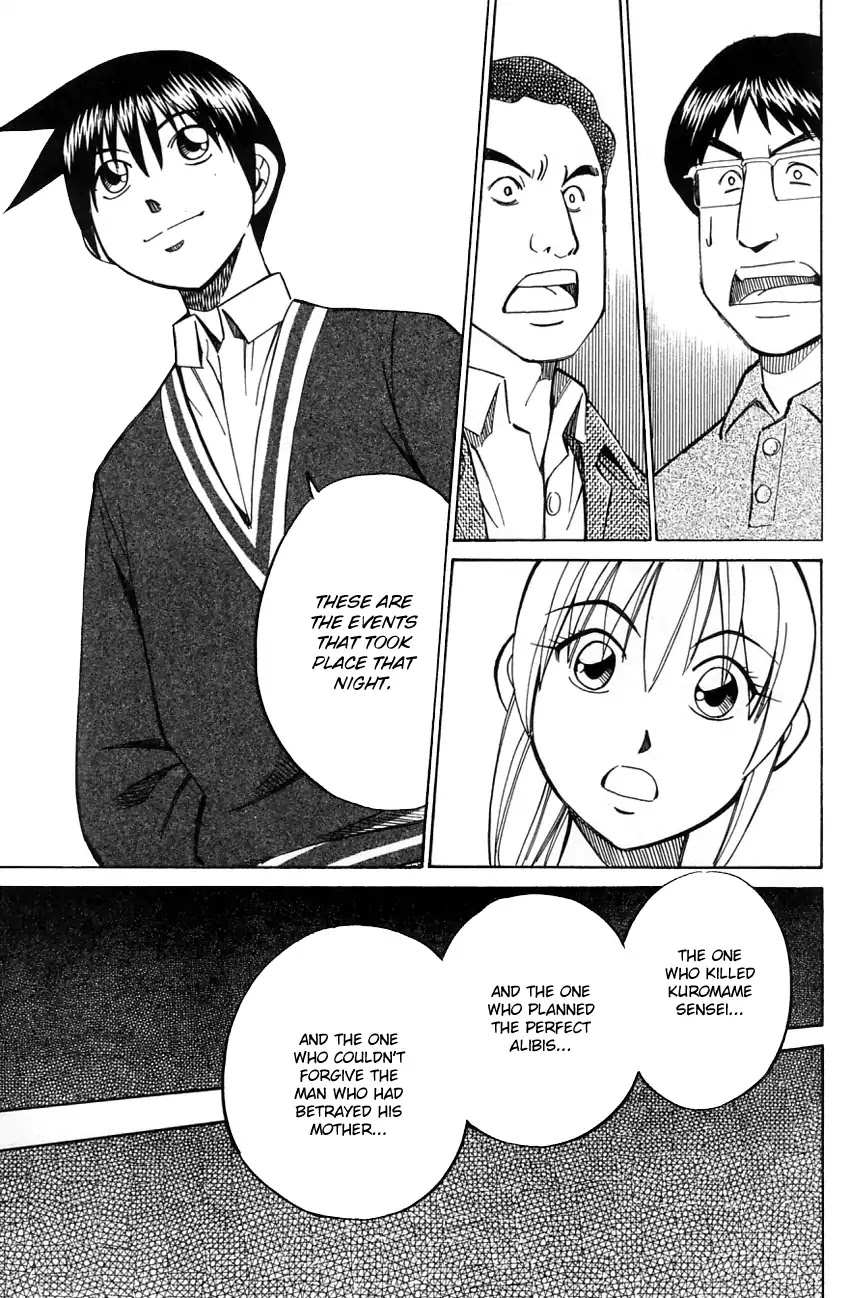 Q.E.D. - Shoumei Shuuryou Chapter 57.2 page 32 - Chapter 57.2: Motive And Alibi (Part 2)