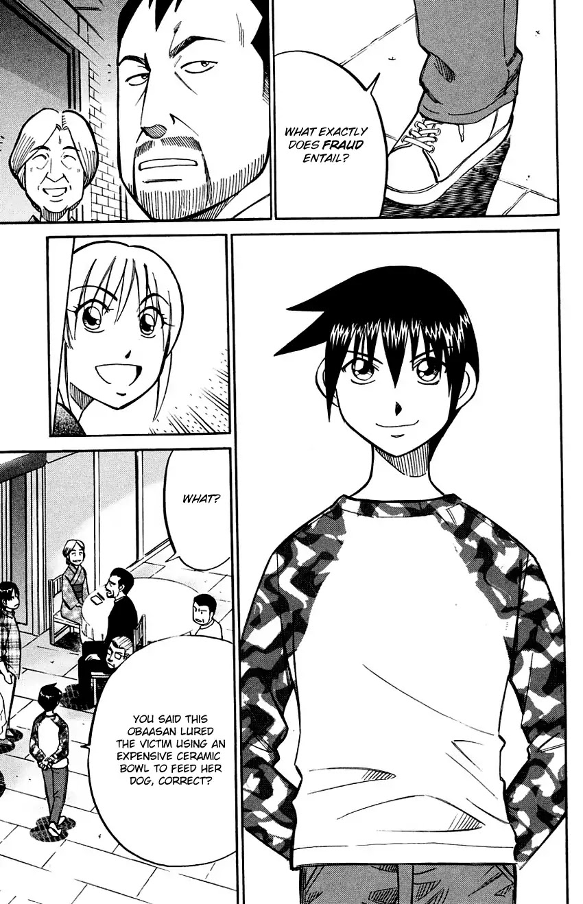 Q.E.D. - Shoumei Shuuryou Chapter 59 page 79 - Chapter 59: Dog Bowl