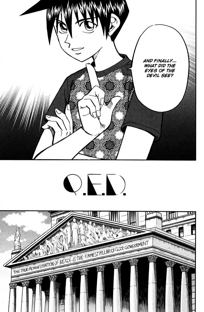 Q.E.D. - Shoumei Shuuryou Chapter 60.2 page 20 - Chapter 60.2: The Devil In The Eyes (Part 2)
