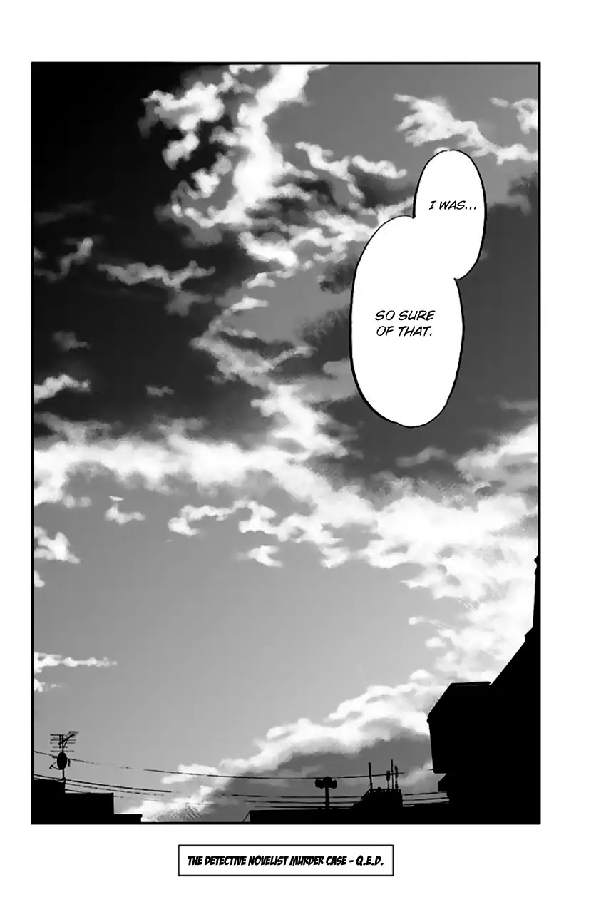Q.E.D. - Shoumei Shuuryou Chapter 65 page 93 - Chapter 65: The Detective Novelist Murder Case