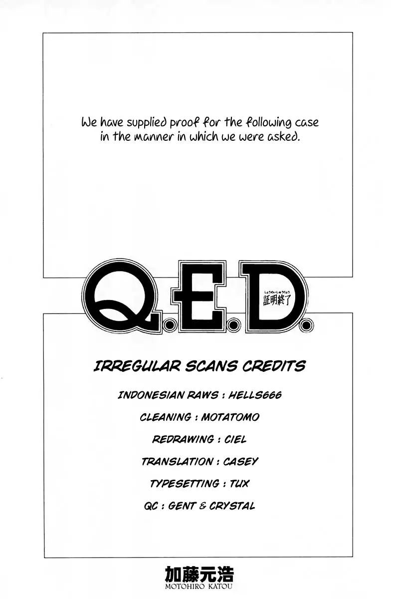 Q.E.D. - Shoumei Shuuryou Chapter 69 page 2 - Chapter 69: Christmas Present