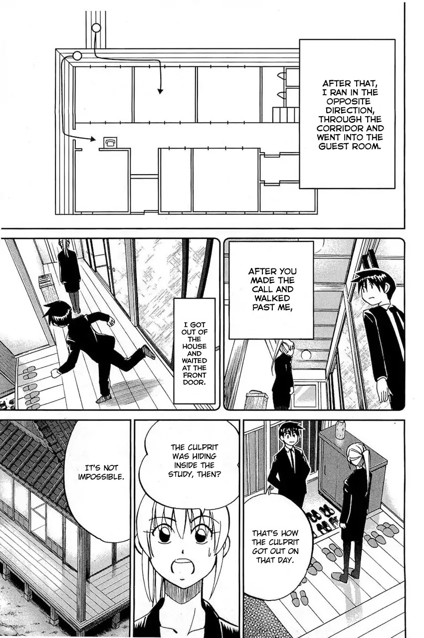 Q.E.D. - Shoumei Shuuryou Chapter 70 page 52 - Chapter 70: Kurogane Villa Murder Case