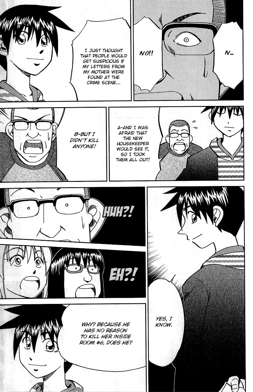 Q.E.D. - Shoumei Shuuryou Chapter 76 page 82 - Chapter 76: The Incident In Urban Hills Room #6