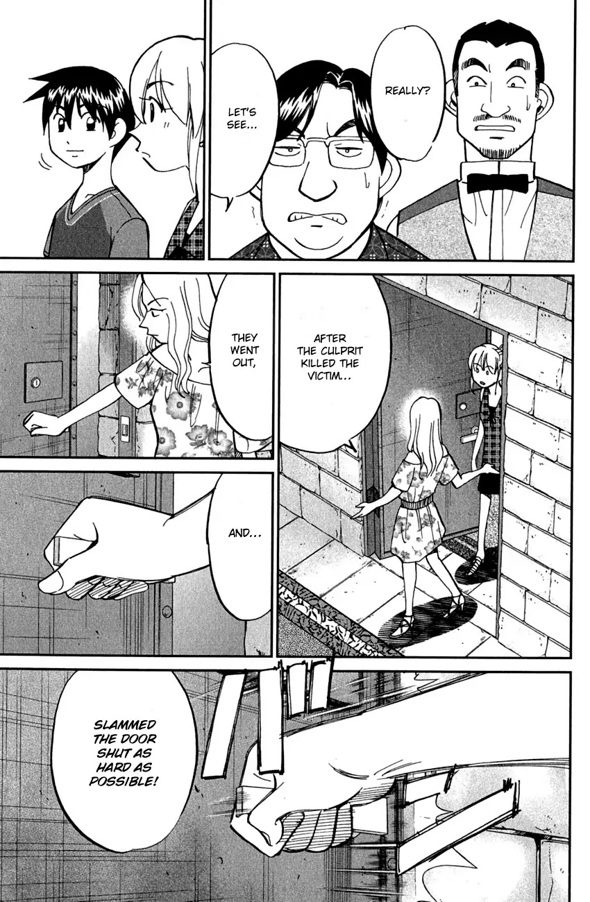 Q.E.D. - Shoumei Shuuryou Chapter 79 page 33 - Chapter 79: Secret Room No. 4