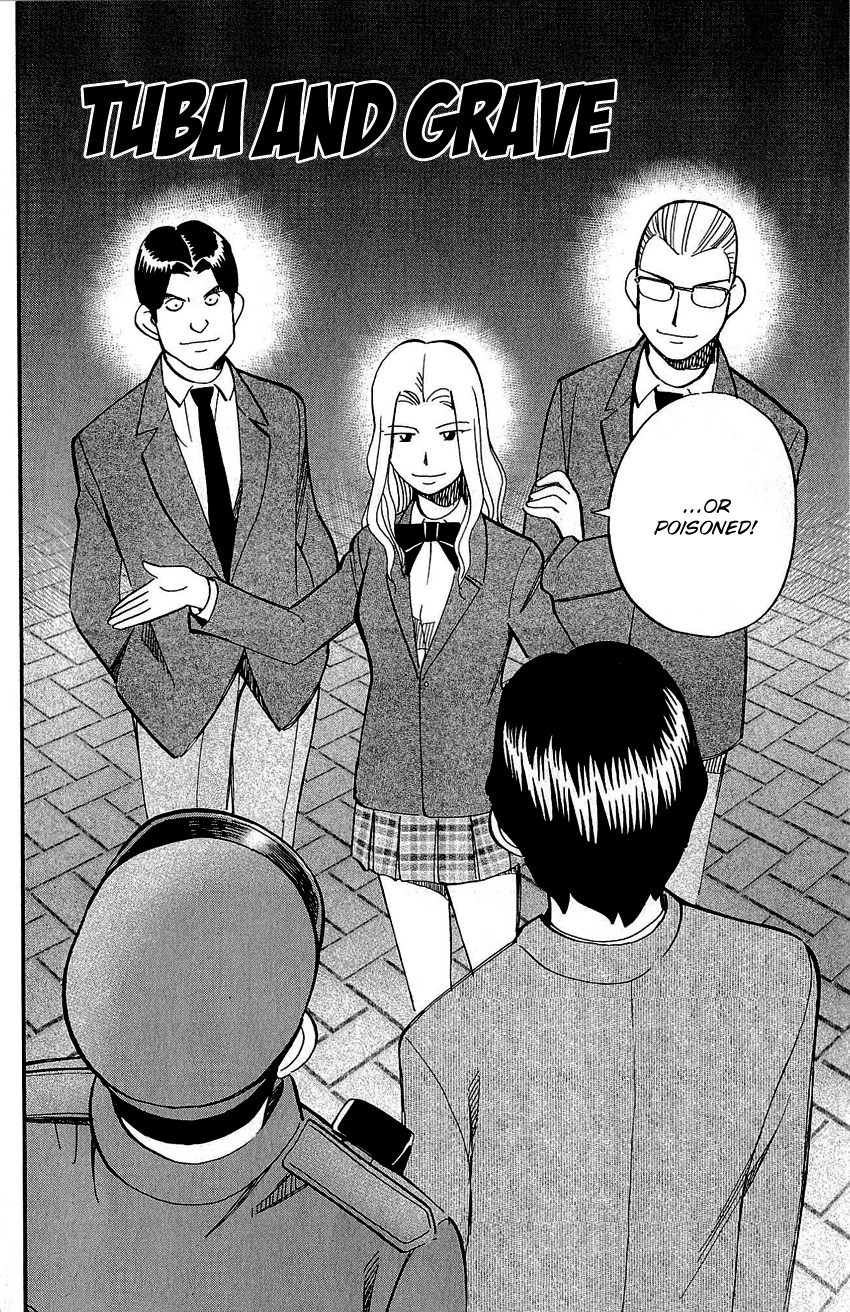 Q.E.D. - Shoumei Shuuryou Chapter 86 page 5 - Chapter 86: Tuba and Grave