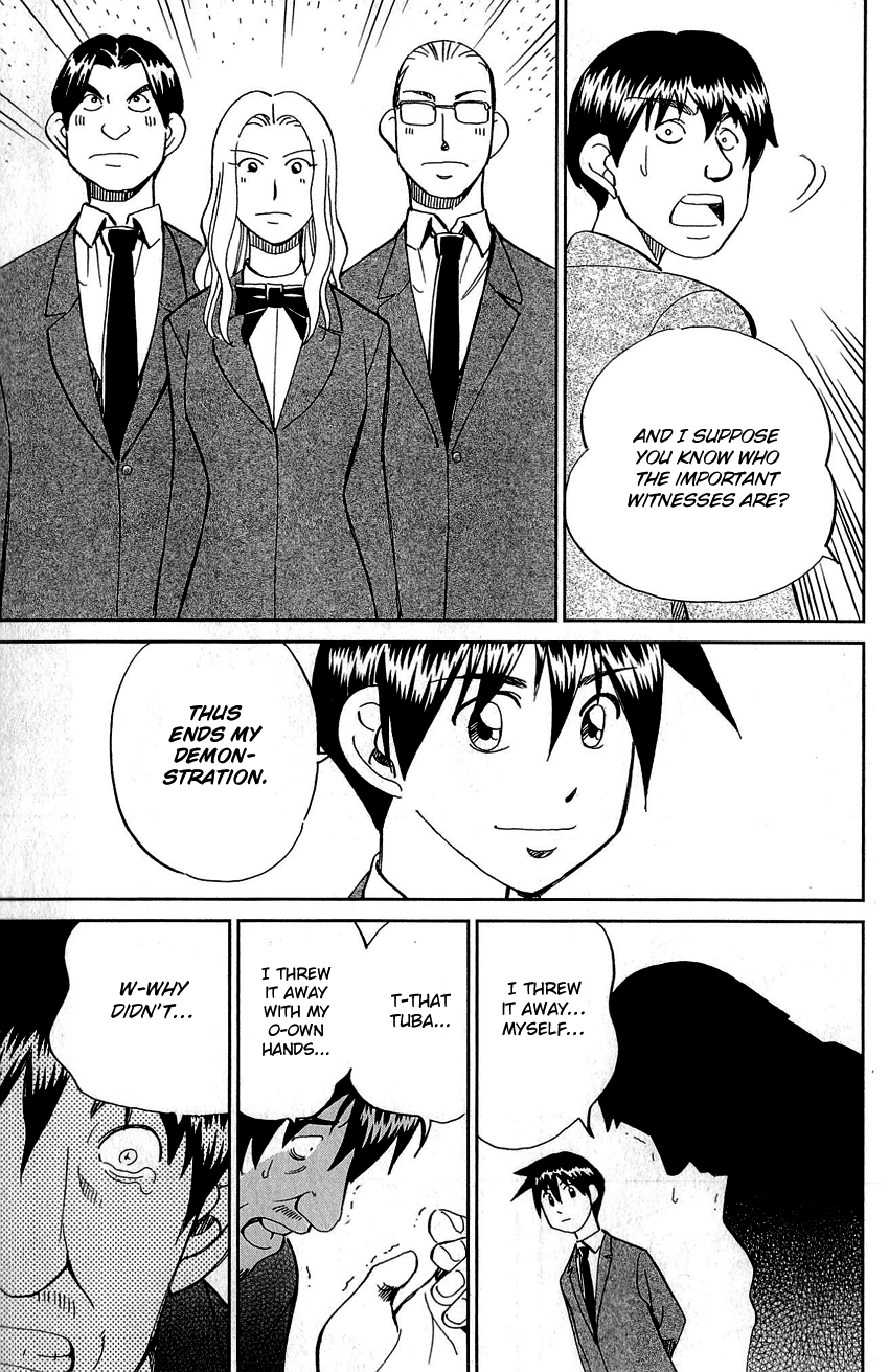 Q.E.D. - Shoumei Shuuryou Chapter 86 page 95 - Chapter 86: Tuba and Grave